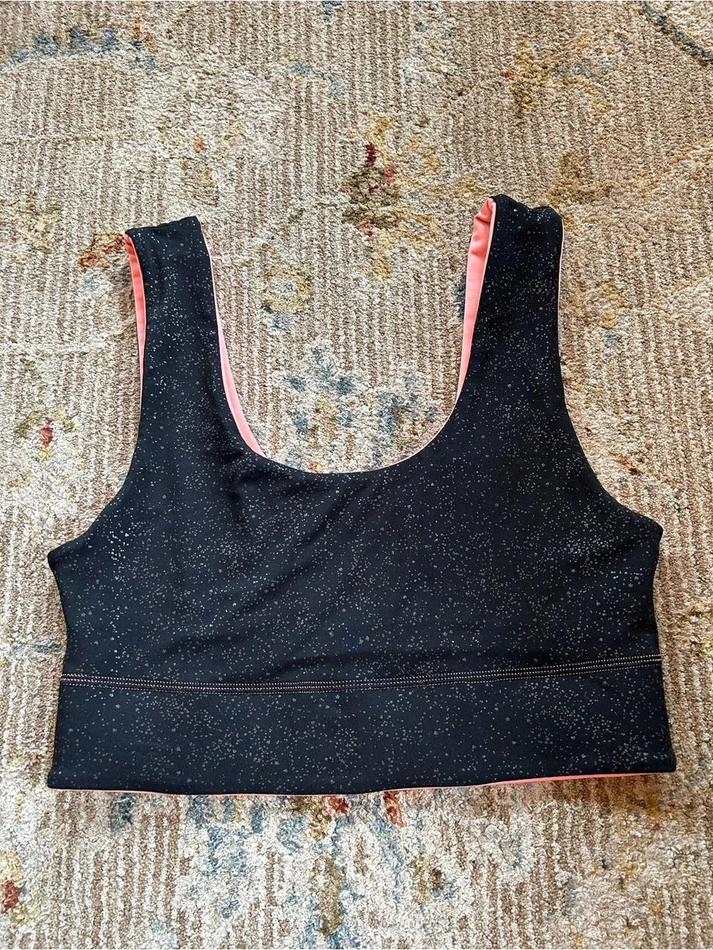 Fabletics Scoop Neck Sports Bra - reversible